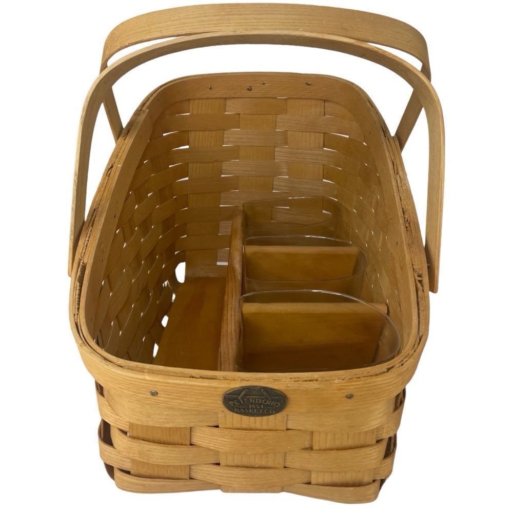 Peterboro Slanted Countertop Storage Basket